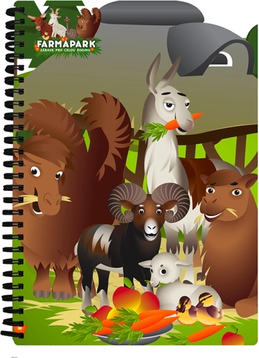 Prime 3D sešit – Farmapark mrkev