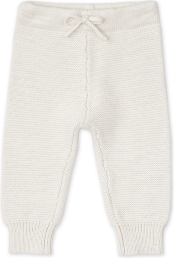 Lodger pletené tepláčky z merino vlny cream, vel. 68