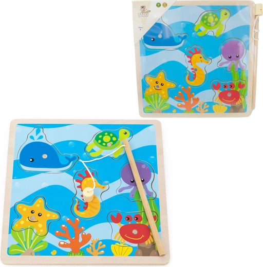 Babu dřevěné puzzle moře