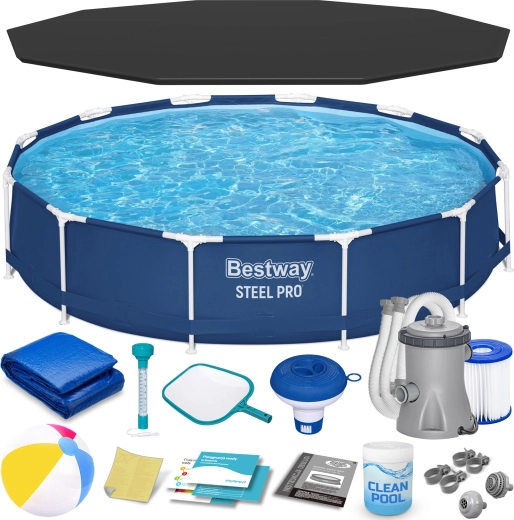 Zahradní rámový bazén 366 × 76 cm set 16v1 Bestway