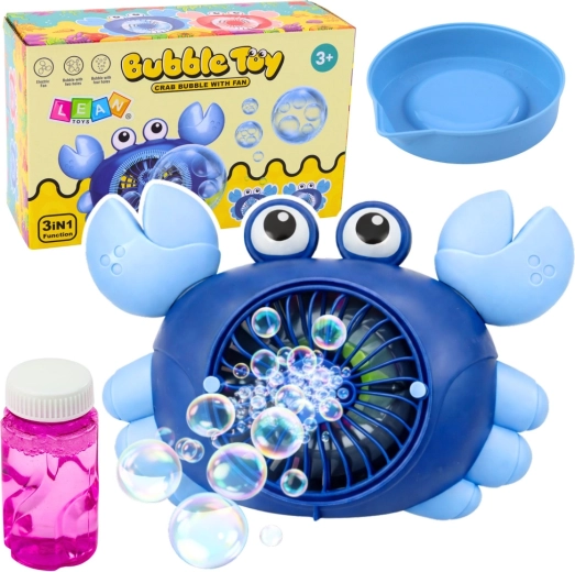 Krabí automatická mašinka na bubliny 2v1 do vany i ven