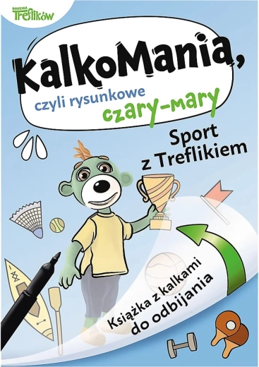 Kniha pro děti Sport s Treflíkem - 1 kus
