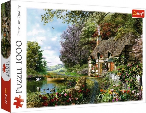 Puzzle 1000 dílků - Krajina Ráj od Trefl