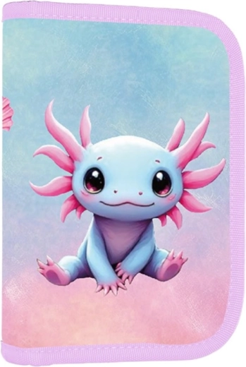Školní penál jednopatrový Axolotl Oxybag