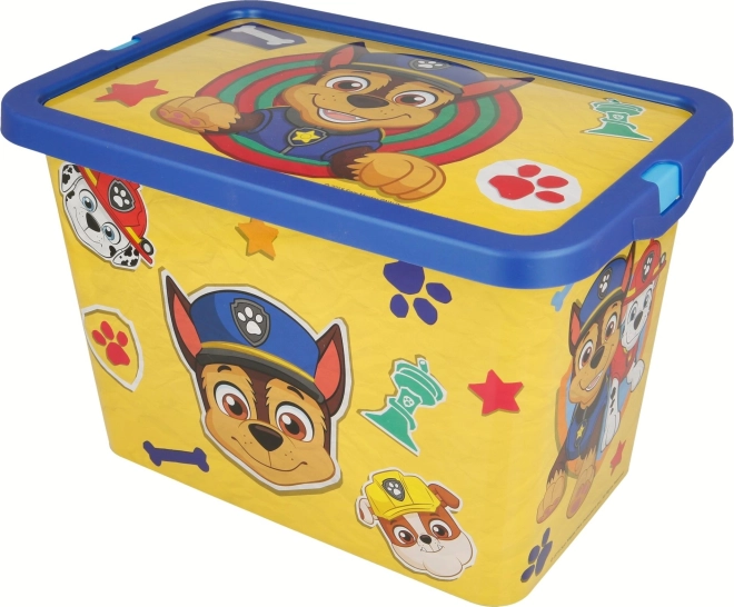 Plastový úložný box 7 l Paw Patrol