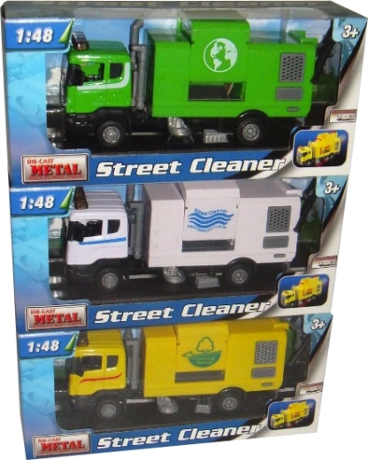 Mac toys úklidové vozidlo Scania 1:48 kovové - 1 kus