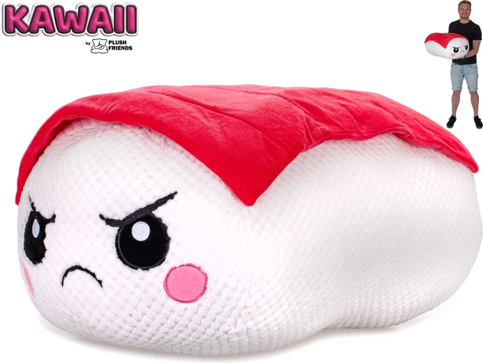 Plush Friends Kawaii plyšové sushi nigiri tuňák 60 cm