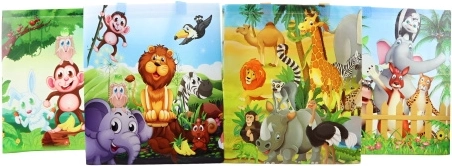 Dárková taška se safari zvířátky