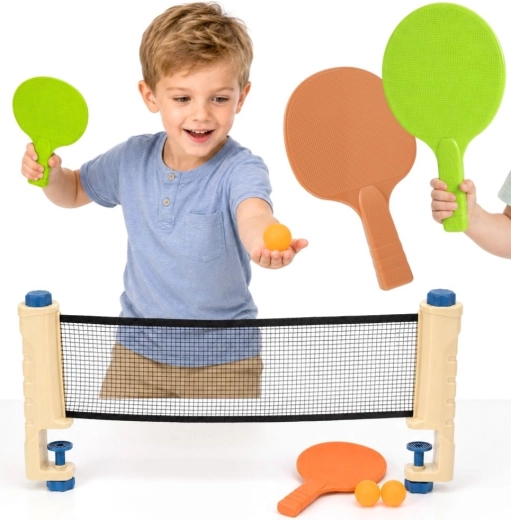 Woopie stolní tenis set s nastavitelnou sítí