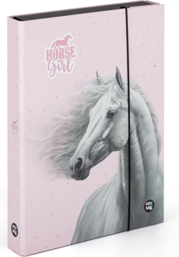 Box na sešity A4 Jumbo kůň Romantic
