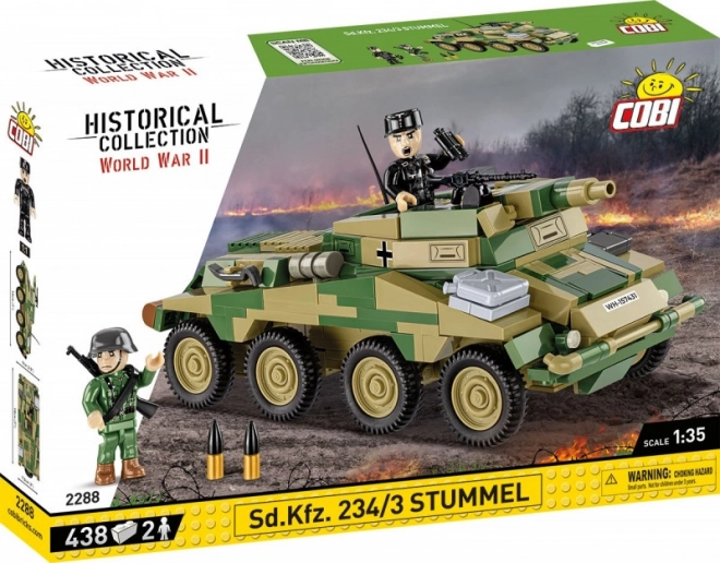 Stavebnice COBI Historical Collection Sd.Kfz. 234/3 Stummel 1:35