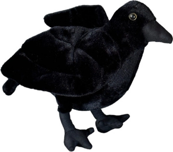 Plyšový krkavec 25 cm - 1 kus