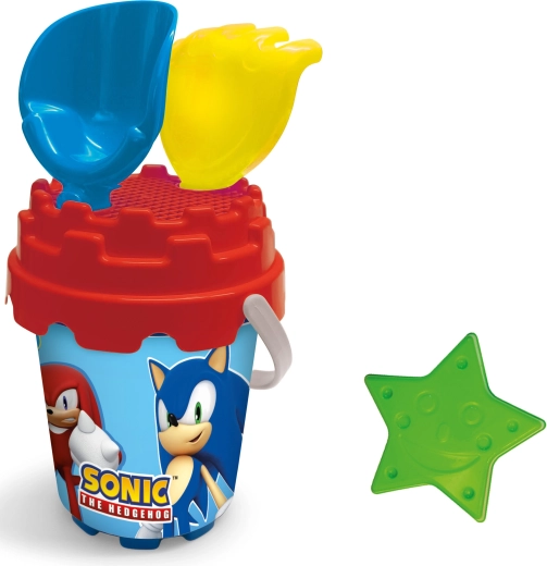 Sada na písek Sonic s bábovičkou