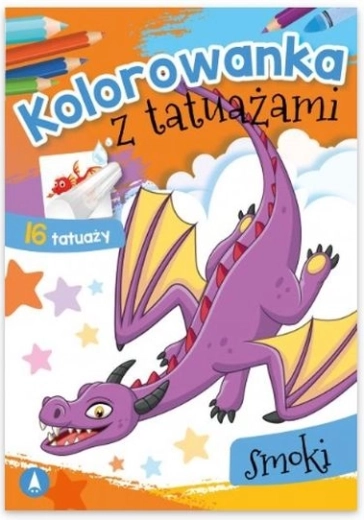 Smoko tattoo omalovánky a smývatelné tetování draci