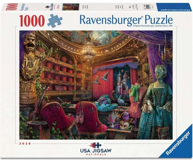 Ravensburger puzzle USA Jigsaw Nationals: Poslední opona 1000 dílků