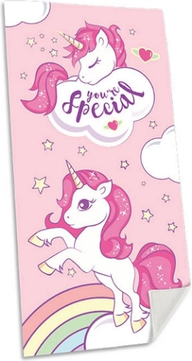 Osuška s jednorožcem 70 × 140 cm