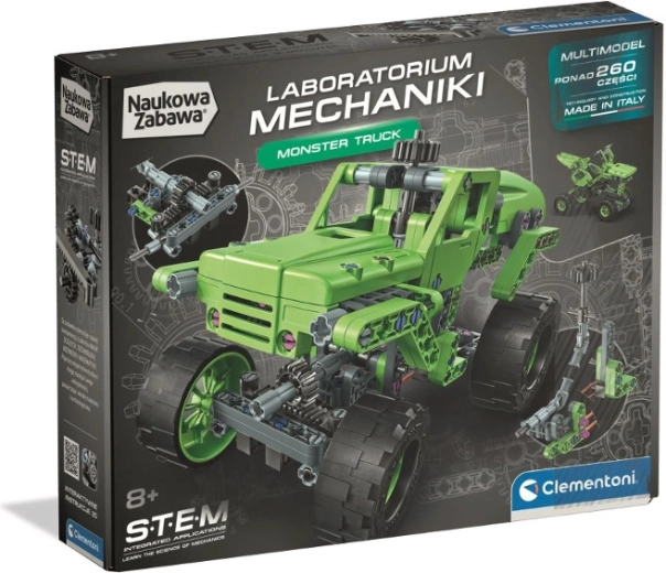 Laboratorium mechaniky – monster truck 2v1 stavebnice