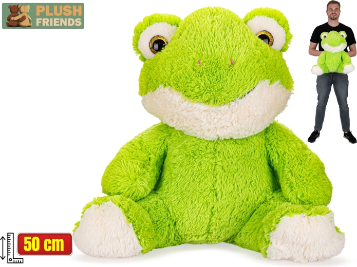 Plush Friends žába plyšová sedící 50 cm