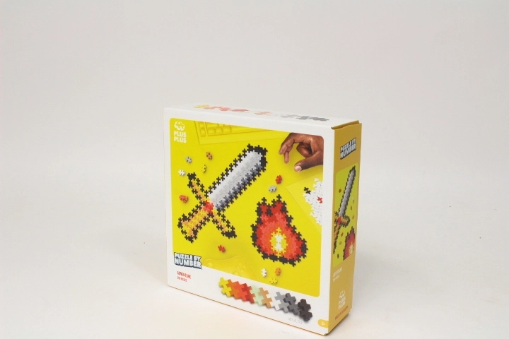 Plus-Plus Puzzle by Number dobrodružství s mečem, 250 dílků