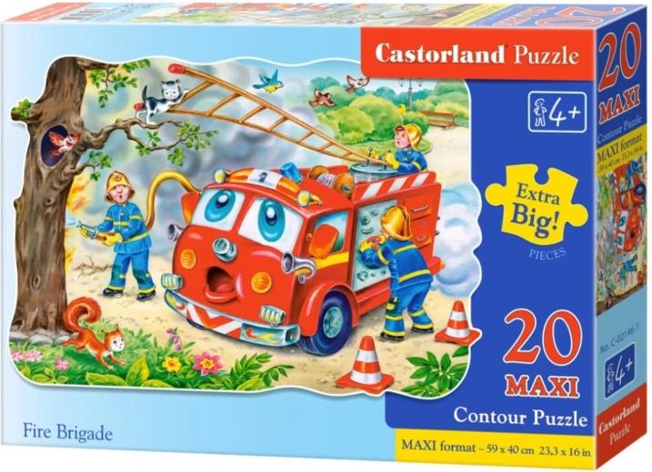 Dětské puzzle MAXI Hasiči – C-02146