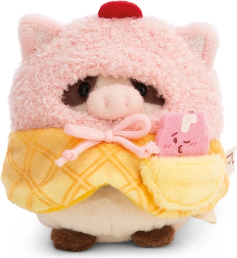 Plyšová kravička Moona MYMOCHI od NICI 8 cm – zmrzlina a milkshake dárkový set