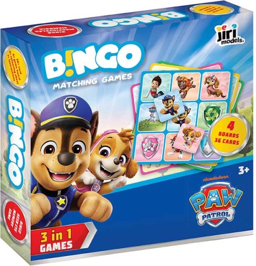 Bingo TLAPKOVÁ PATROLA – dětská společenská hra