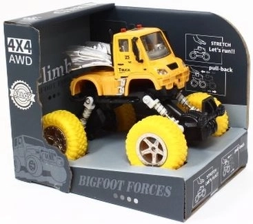 Kovové terénní autíčko 4x4 s odpružením