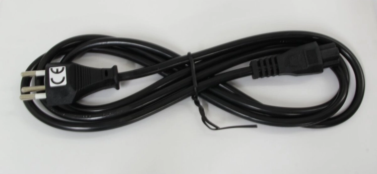 Jamara napájecí kabel pro Švýcarsko pro Peak 80-50 (trojlístek na kulatý konektor)