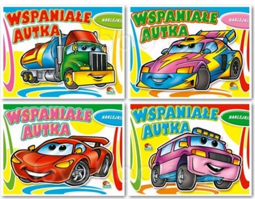Omalovánky Úžasná autíčka