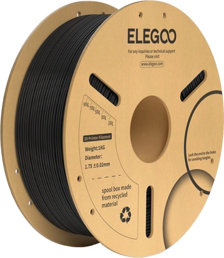 Filament ELEGOO PLA+ černý 1,75 mm