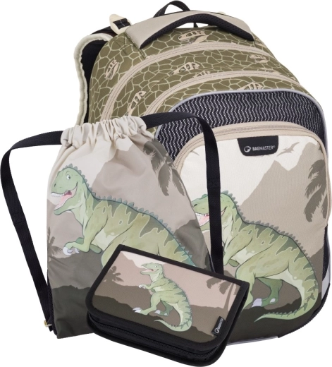 Bagmaster malý školní set LUMI 24 C Dinosaurus