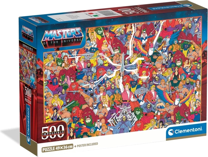 Clementoni puzzle Vládci vesmíru 500 dílků