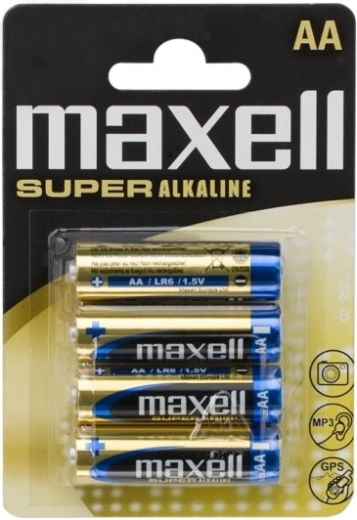 Alkalické tužkové baterie AA LR6, 4 ks