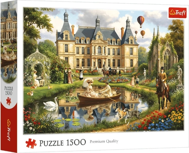 Puzzle palác nad vodou 1500 dílků