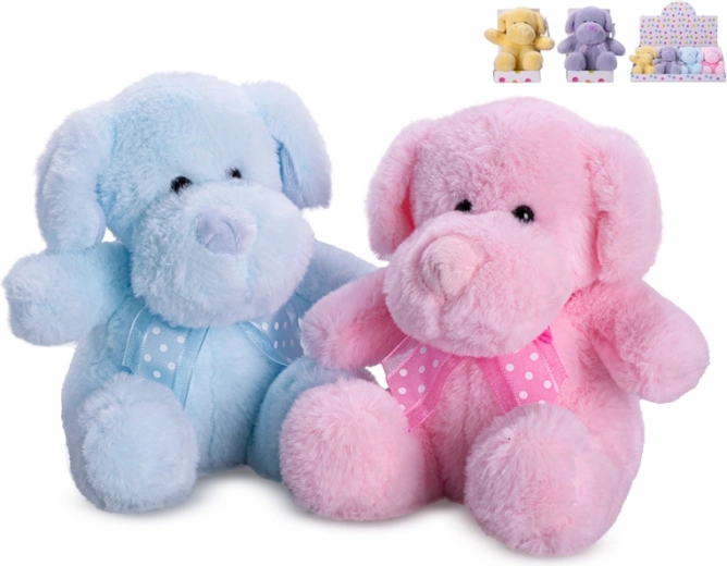 Plyšový pejsek 15 cm – sedící