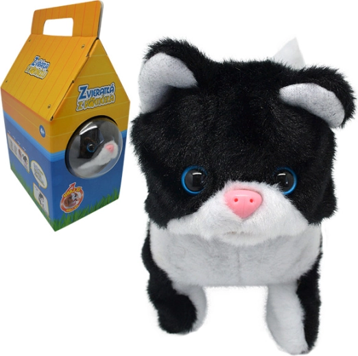 Chodící kočka Líza se zvukem