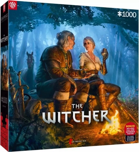 GOOD LOOT Puzzle Zaklínač: Ciriina cesta, 1000 dílků