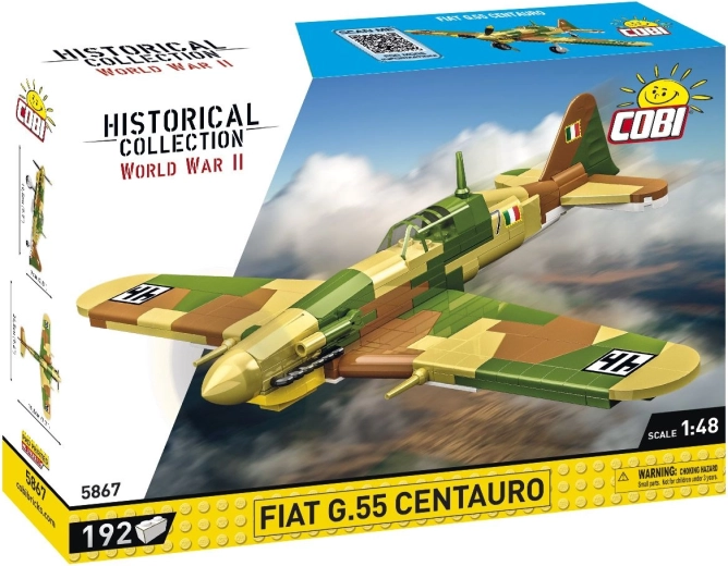 Cobi historical collection wwii fiat g.55 centauro 1:48 (192 dílků) - 1 kus
