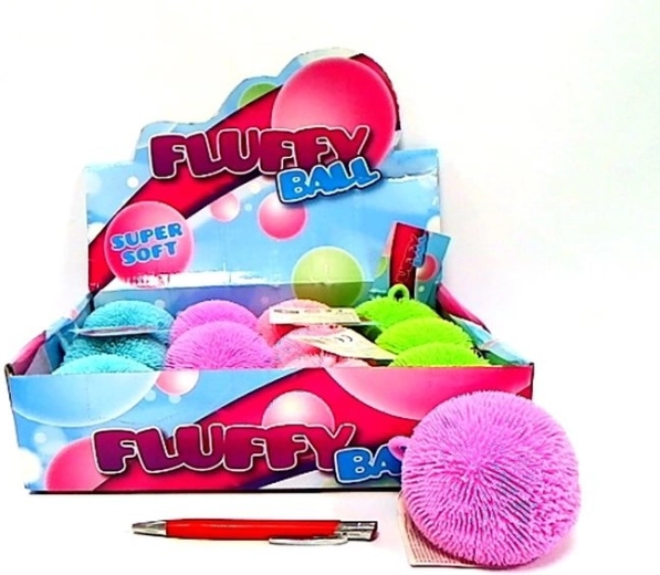 Fluffy plyšový míček 9 cm