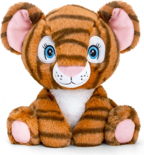 Keel Toys Keeleco ekologický plyšový tygr 16 cm
