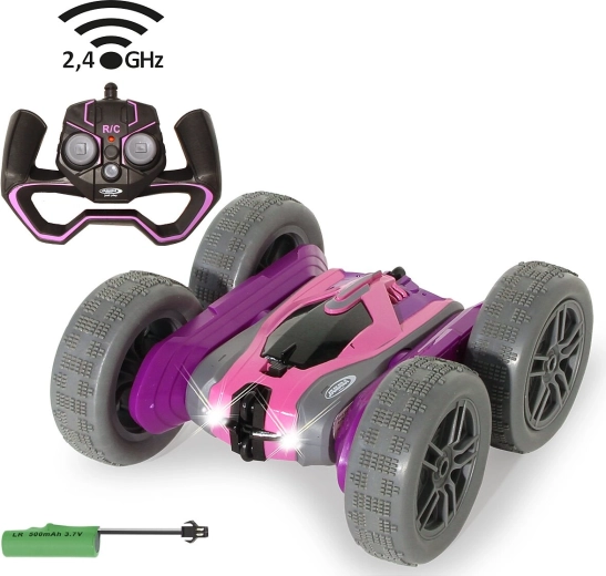 JAMARA SpinX kaskadérské RC auto fialovo-růžové 2,4 GHz