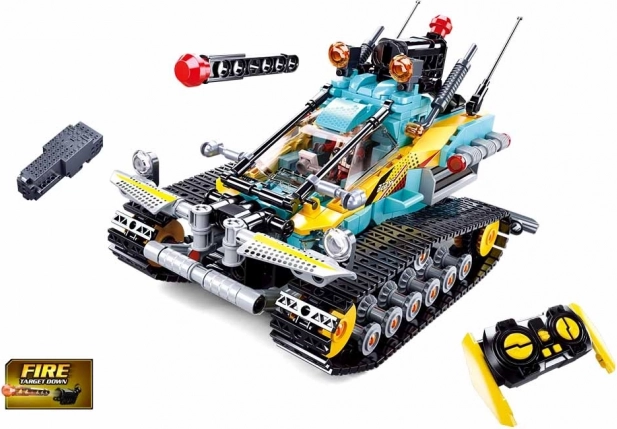 SLUBAN Power Bricks pásový vůz Škorpión R/C na dálkové ovládání