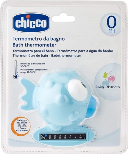 Chicco teploměr do vany rybička světle modrá