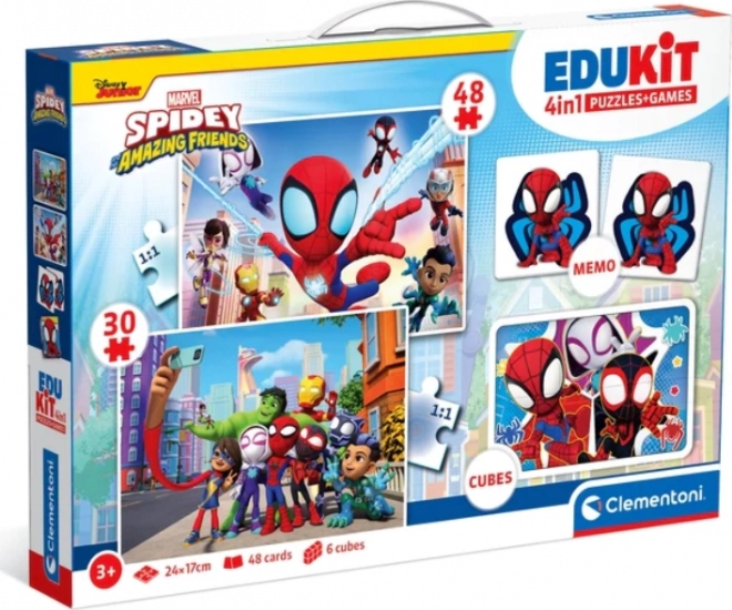 Clementoni soubor her Spidey a jeho úžasní přátelé 4v1