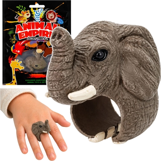 Dětský prstýnek se slonem