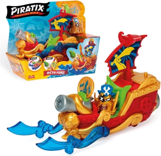 Magic Box Piratix pirátská loď Octo Fury
