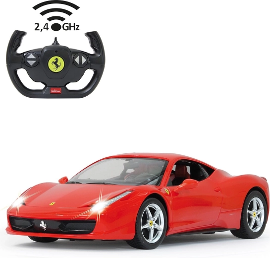 Rádiem řízené auto JAMARA Ferrari 458 Italia 1:14 červené