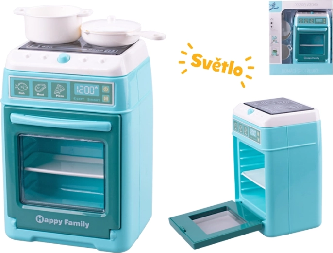 Dětský sporák se světly a zvuky, 15 × 10 cm