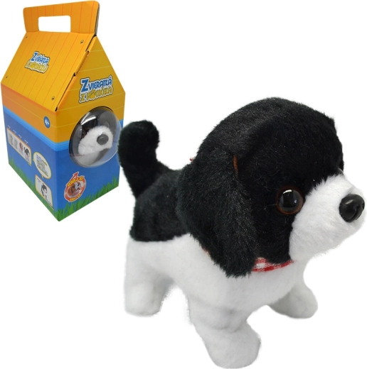 Chodící pejsek Riky se zvuky a melodií