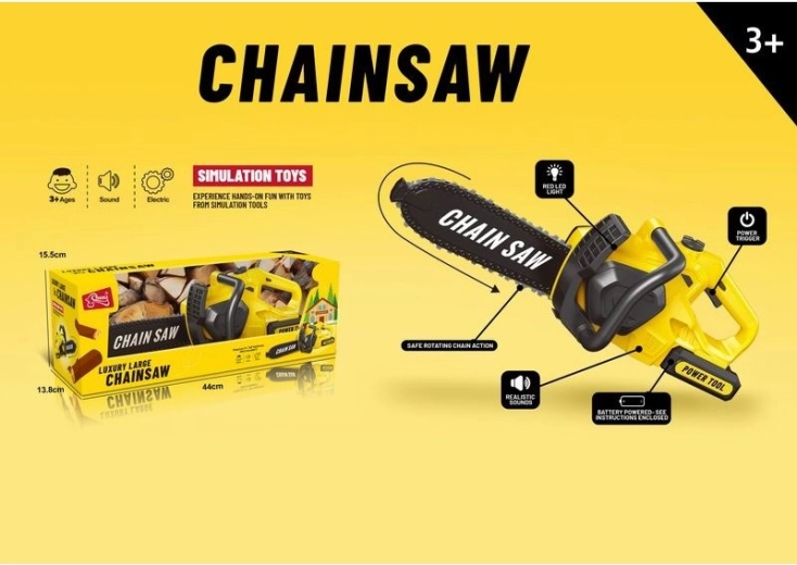 Hračkářská řetězová pila Power Tool